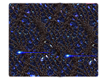 119 Black Knitted Blue Sparkle